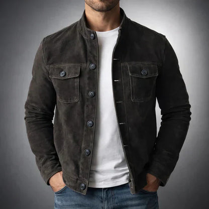 Lorenzo | Chaqueta de ante premium
