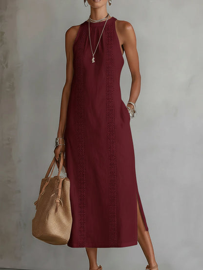 Jimena | Vestido midi bordado